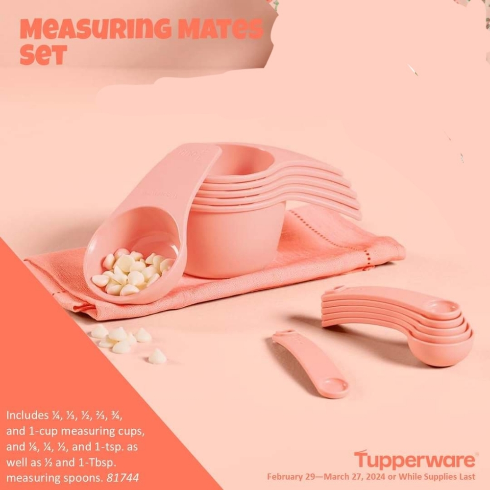 Tupperware measuring mates